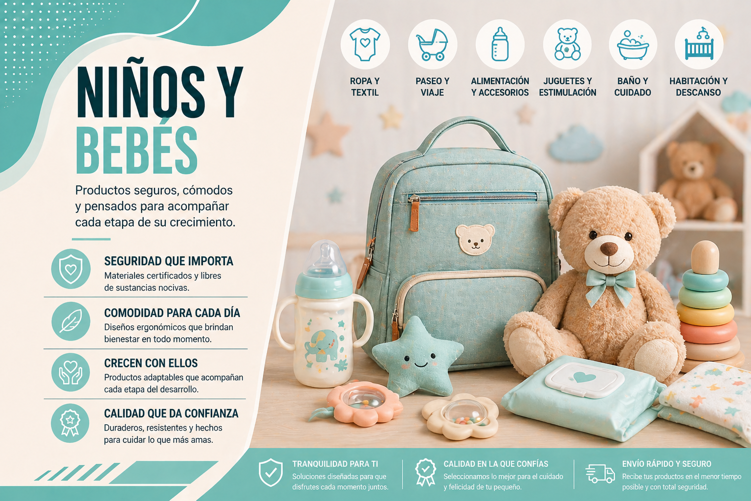 NIÑOS Y BEBES
