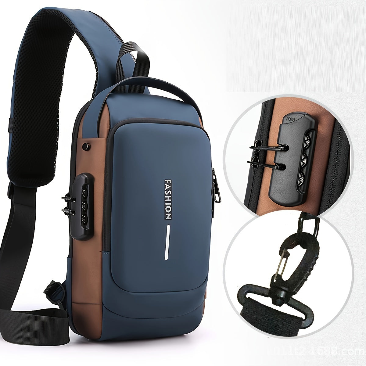BOLSO ANTIRROBO CON CABLE USB