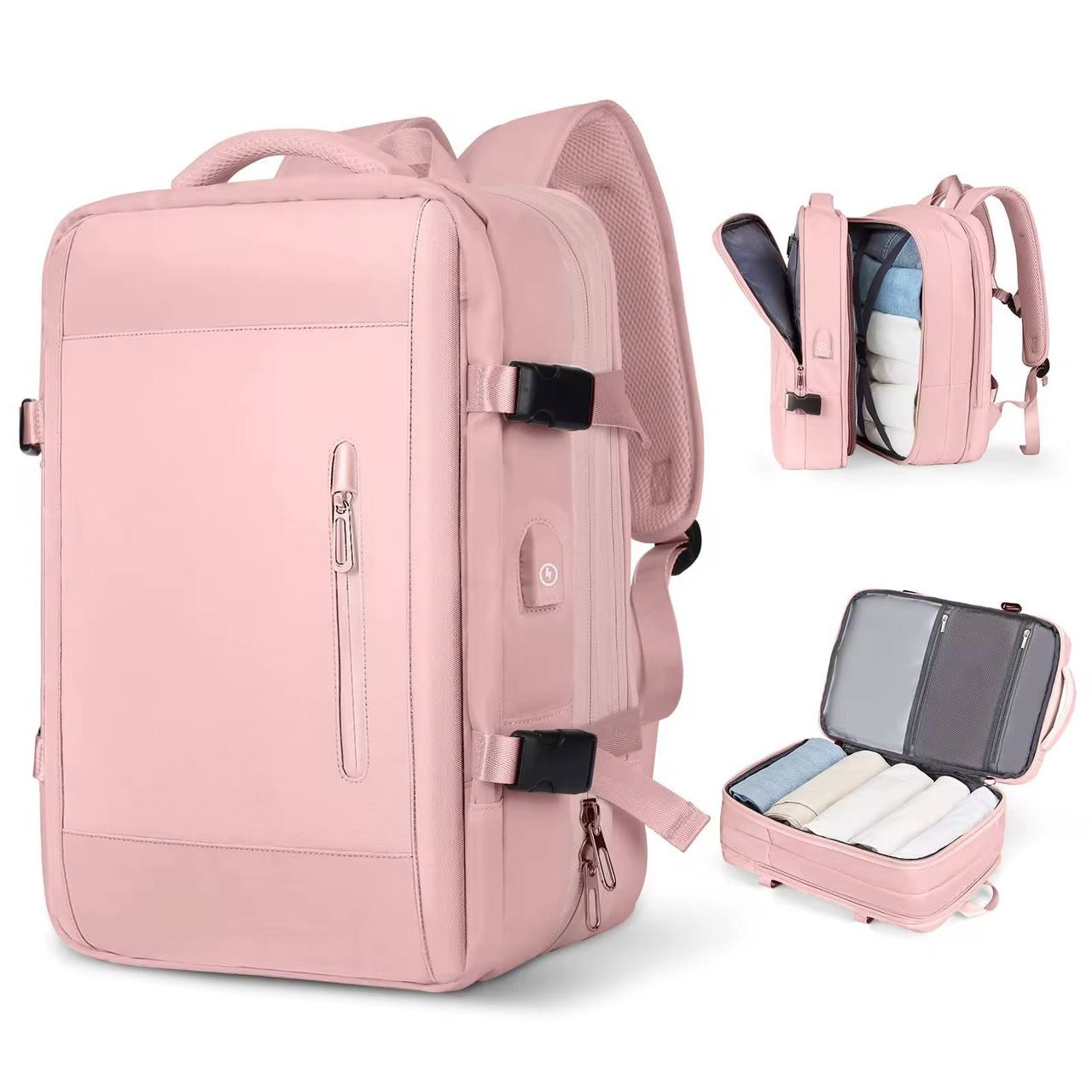 Mochila Inteligente Expandible para Viaje y Negocios