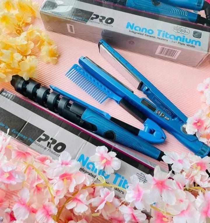 KIT DE PEINADO PROFESIONAL 3 EN 1