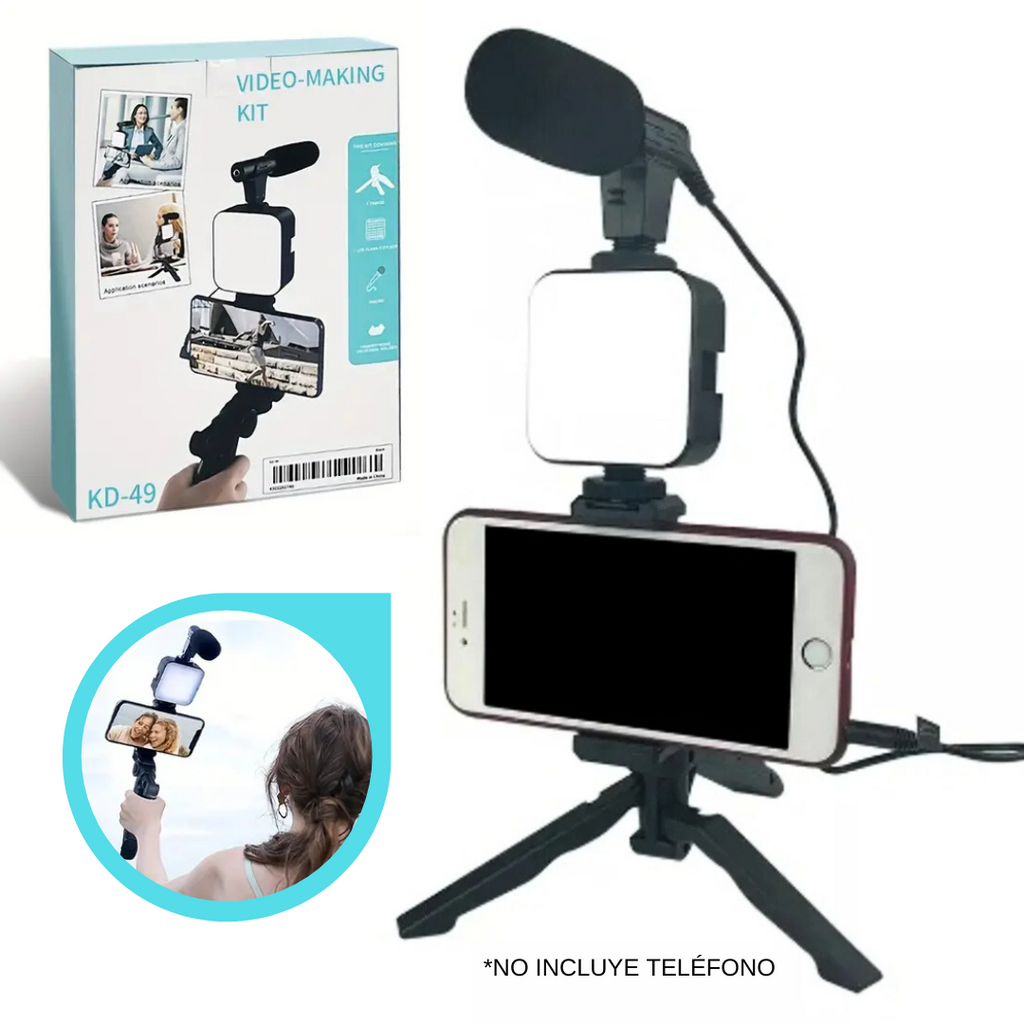 KIT TRIPODE DE GRABACION