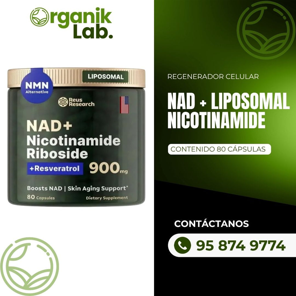 Liposomal Nad Nicotinamida Y Resveratrol