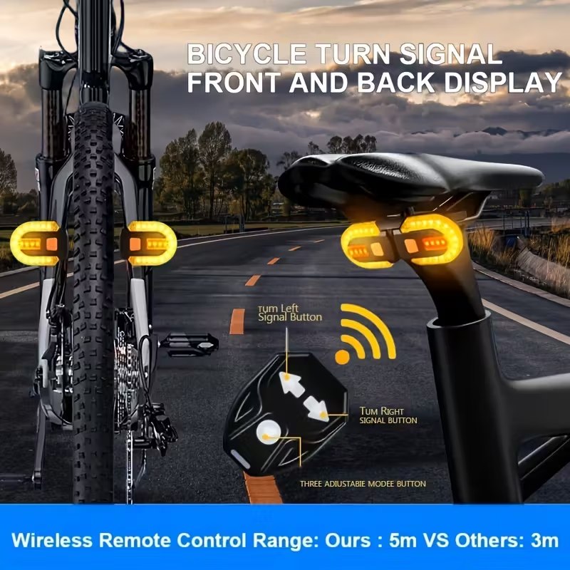 LUZ DIRECCIONAL PARA BICICLETA