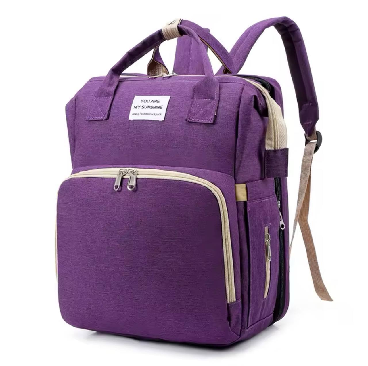 MOCHILA PAÑALERA CON CAMBIADOR
