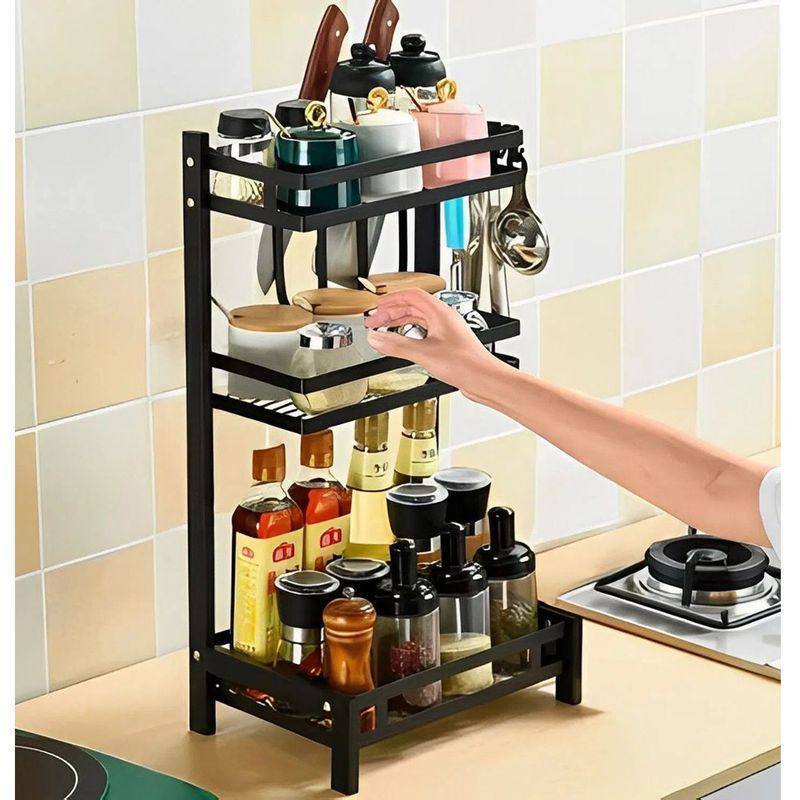 ORGANIZADOR DE CONDIMENTOS 3 NIVELES