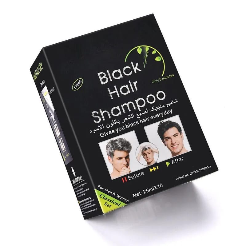 Shampoo Cubre Canas X10 Sobres Negro