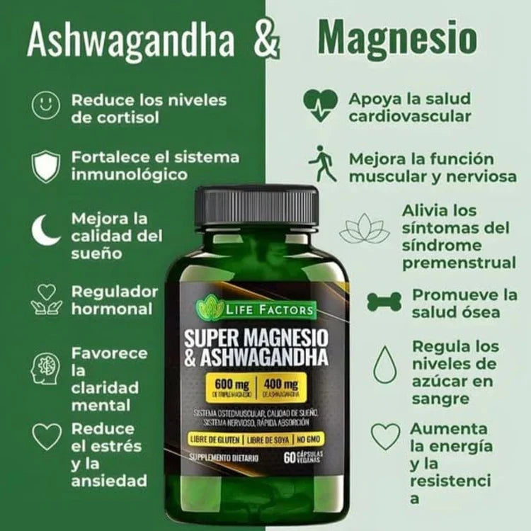 Super Magnesio Ashwagandha