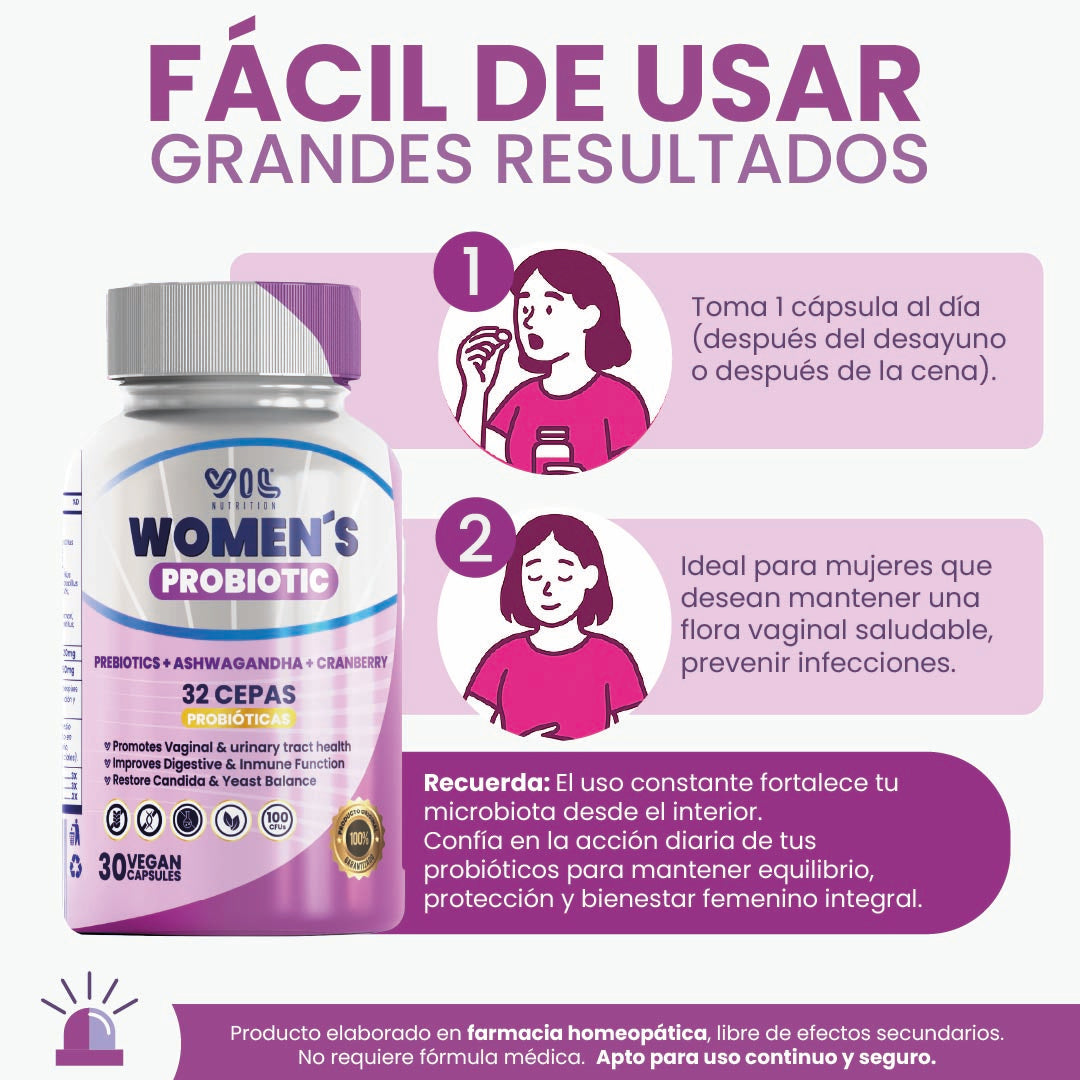 VIL Womens Probiotic  VIL Nutrition