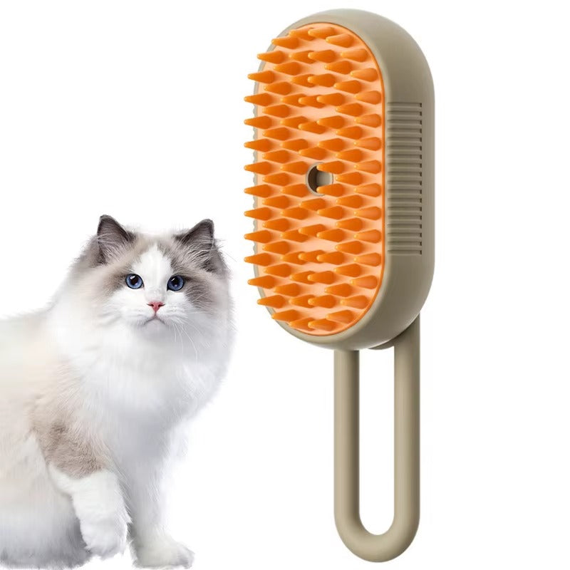 CEPILLO DE MASCOTAS CON MANGO