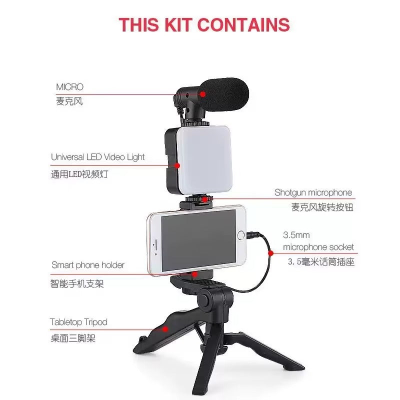 KIT TRIPODE DE GRABACION