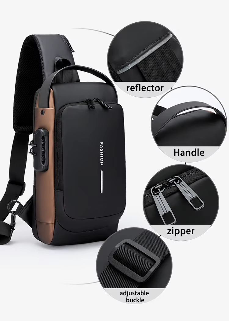BOLSO ANTIRROBO CON CABLE USB