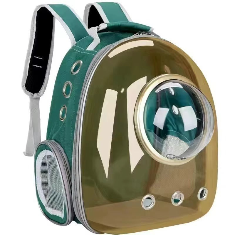 MOCHILA PARA MASCOTA CON CAPSULA