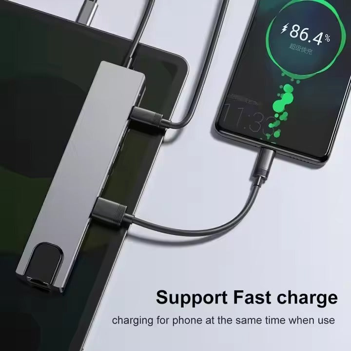 ADAPTADOR USB 8 EN 1