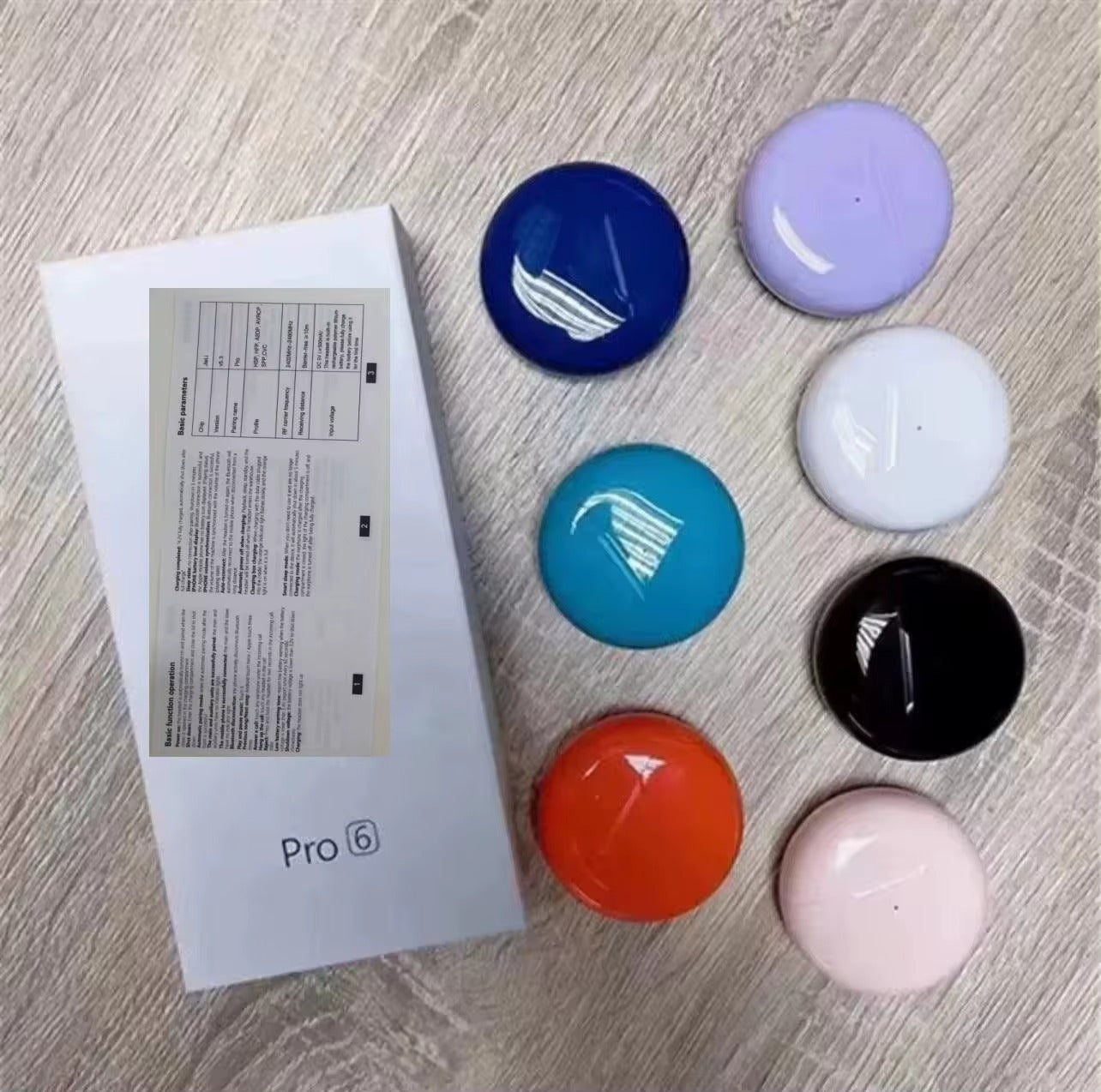 AUDIFONOS INALAMBRICOS PRO 6