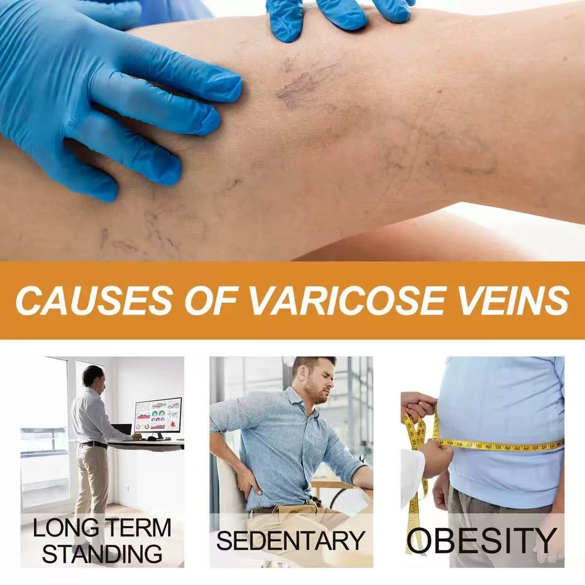 PARCHE PARA VENAS VARICES VARICOSE VEINS