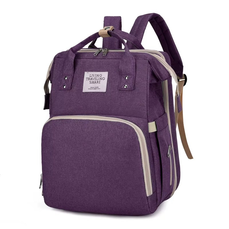 MOCHILA PAÑALERA CON CAMBIADOR