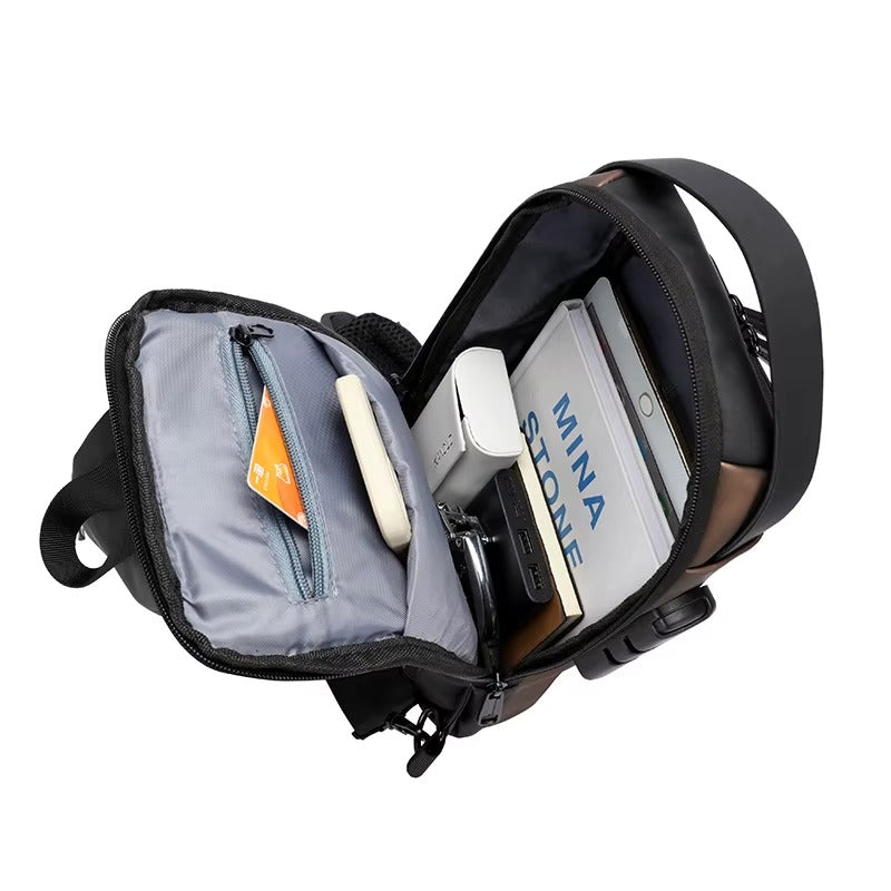BOLSO ANTIRROBO CON CABLE USB