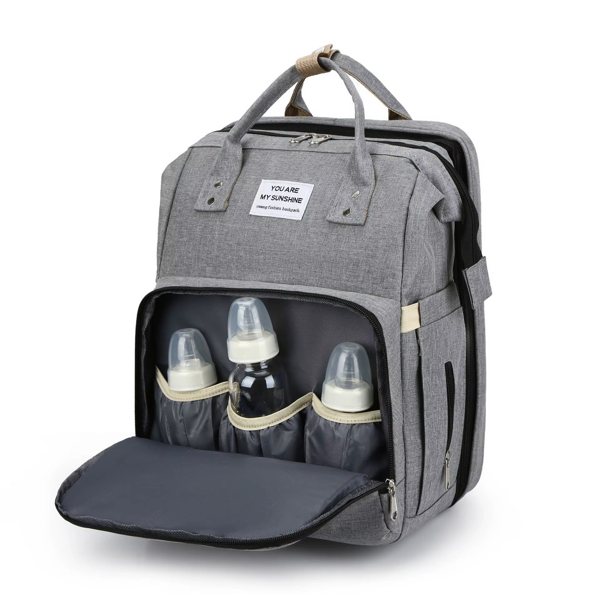 MOCHILA PAÑALERA CON CAMBIADOR