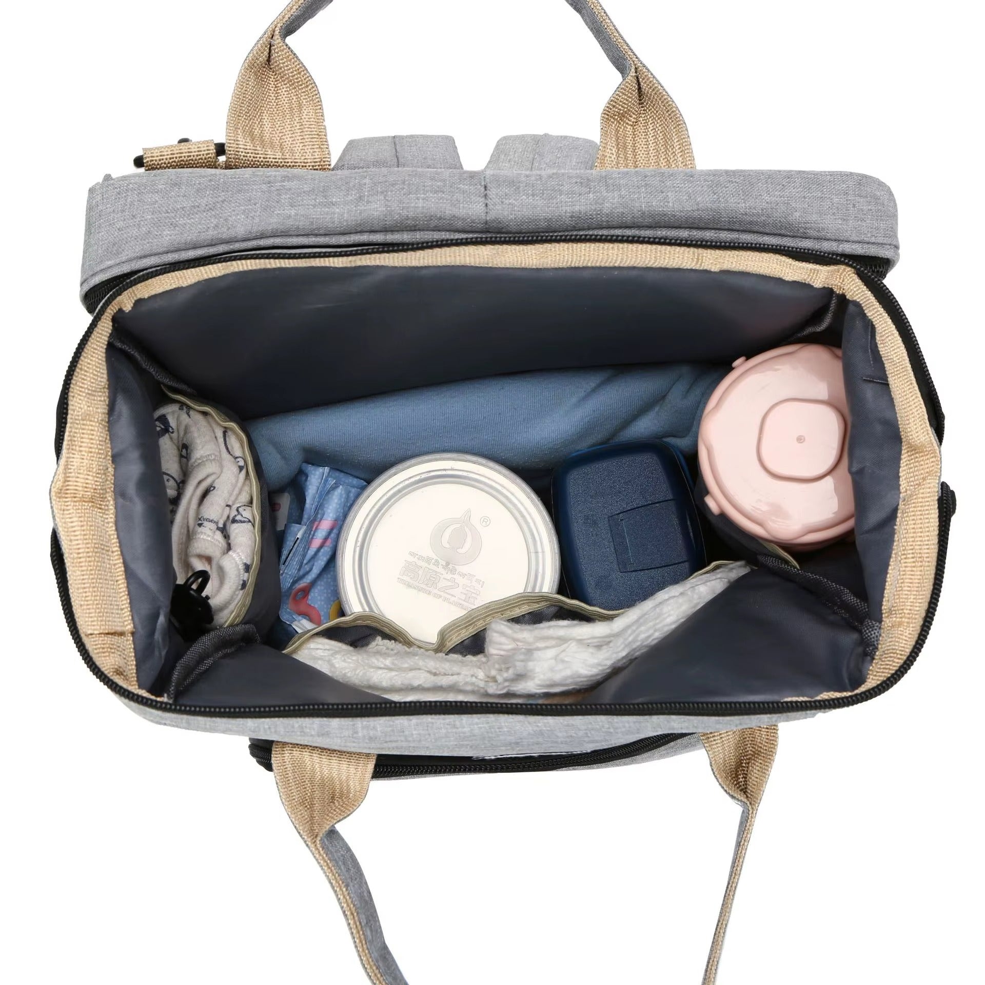 MOCHILA PAÑALERA CON CAMBIADOR