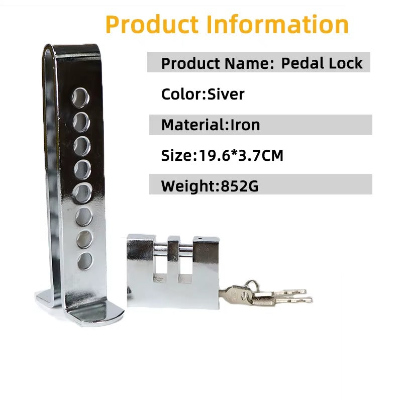 CANDADO DE PEDAL PARA CARRO