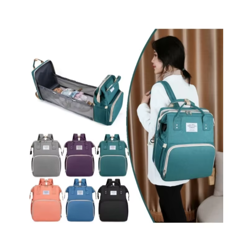 MOCHILA PAÑALERA CON CAMBIADOR