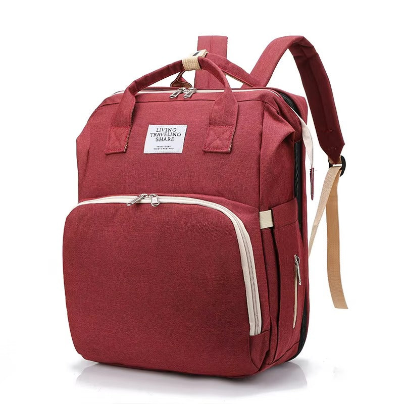 MOCHILA PAÑALERA CON CAMBIADOR